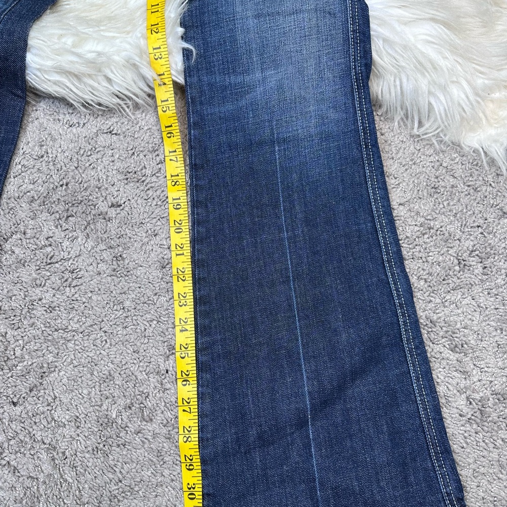 7 For All Mankind Blue Flare &‎ Wide Leg Jeans A pocket - Picture 7 of 7